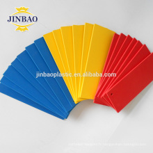 JINBAO bleu feuilles de plastique mince pvc mousse forex conseil pour les meubles